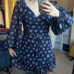 Blue B Darlin flower dress